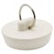 Thrifco Plumbing 1-5/8 Inch Universal Rubber Sink Drain Stopper in White 4400605 - alternate 1